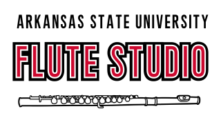 A-State Flute Studio Logo